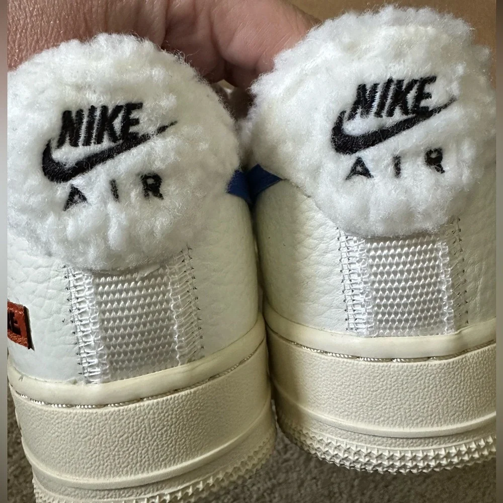 NIB - Nike Air Force 1 Low '07 Sherpa Fleece (Women's) - Picture 6 of 8